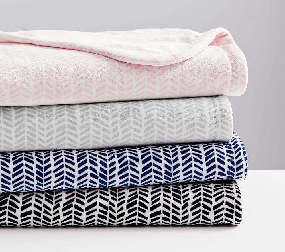 Chamois Broken Arrow Baby Blanket